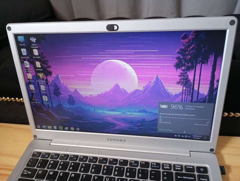 Connex slim book2024 laptop for sale plus free laptop cooling pad