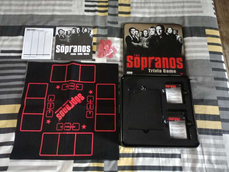 The Sopranos trivia board game rare find
