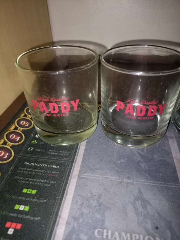 Range of limited edition whiskey glasses brand new never used