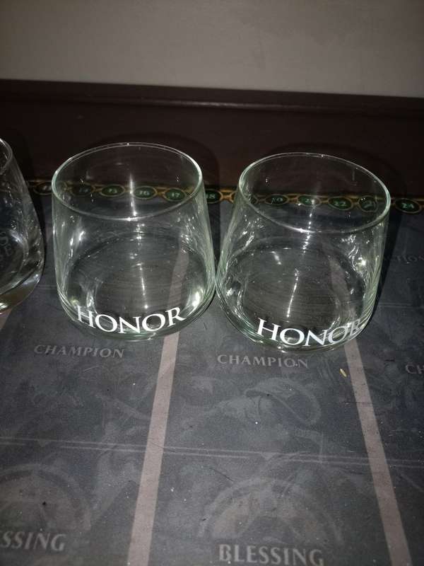 Range of limited edition whiskey glasses brand new never used