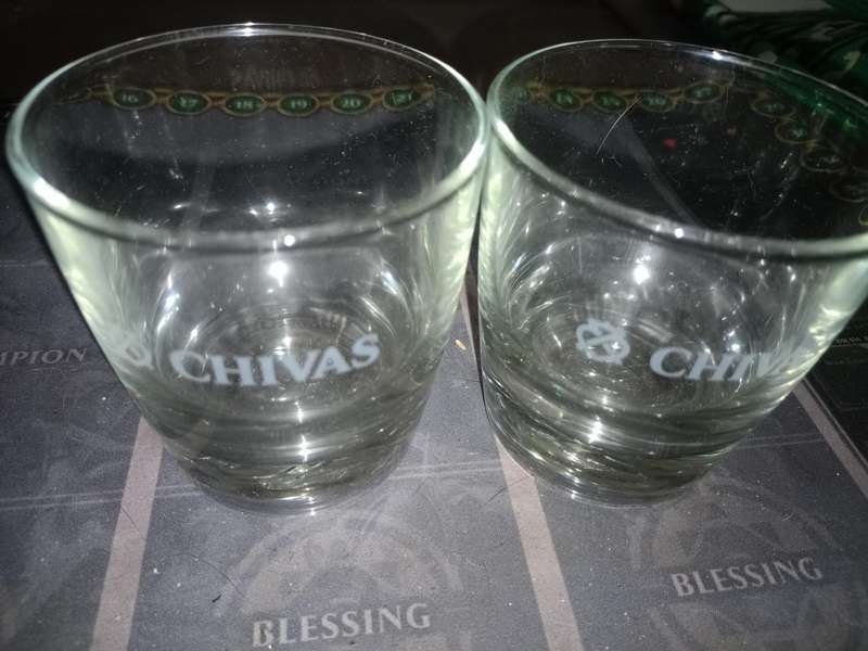 Range of limited edition whiskey glasses brand new never used