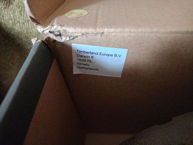 Original Timberland Euro rock mid hiker boot