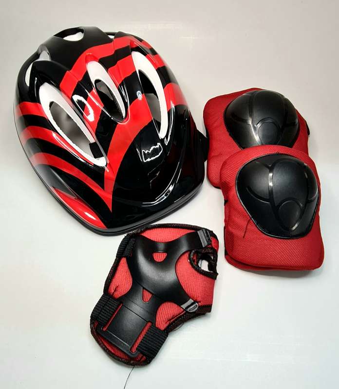 Kids safety kit | Helmet | Knee pads | elbow pads