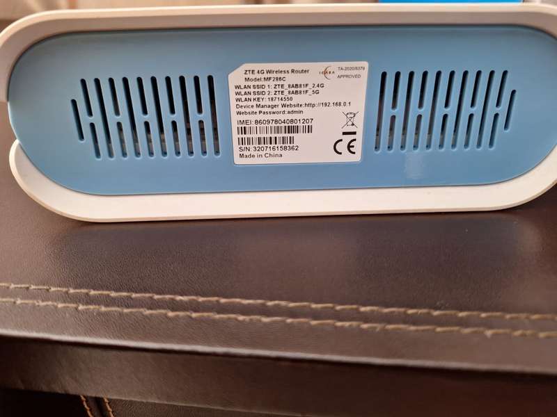 ZTE MF286C Router
