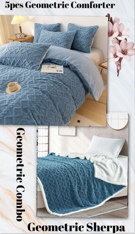 Geometric Winter Bedding Combo