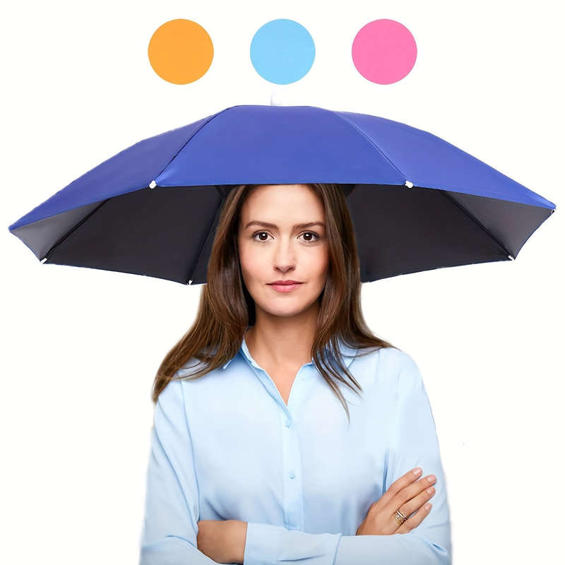 Foldable Large Umbrella Hat