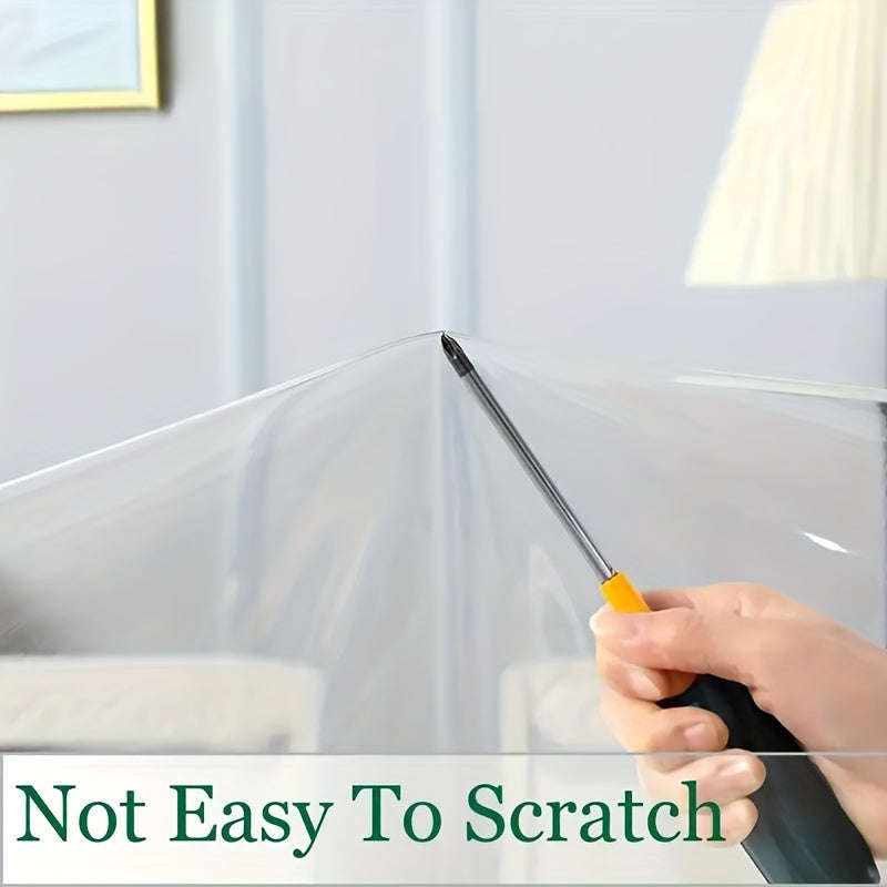 1 Piece, Tablecloth, Desk Protector, Desk Ink Absorber, Clear Plastic Desk Protector, Pvc Transparen