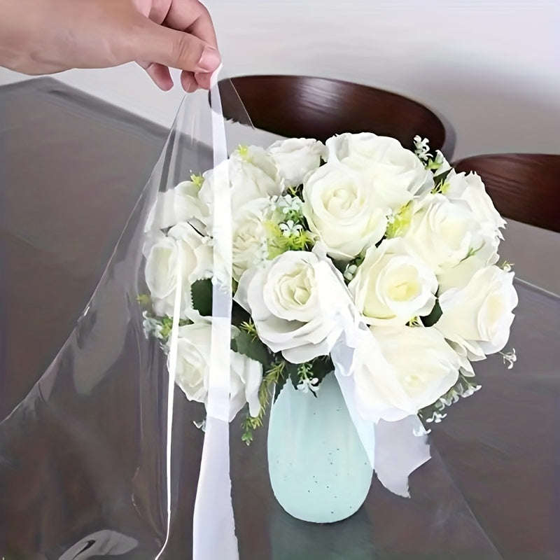 1 Piece, Tablecloth, Desk Protector, Desk Ink Absorber, Clear Plastic Desk Protector, Pvc Transparen