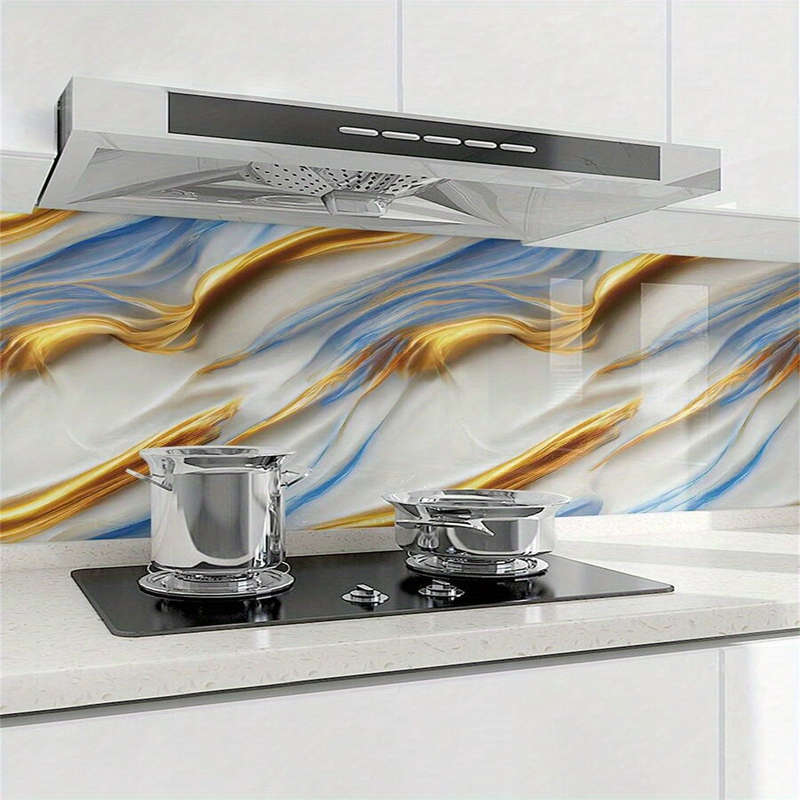 1 Roll, Wavy Texture Marble Wallpaper,