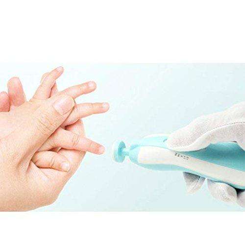 Baby Electric Nail File Safe Baby Nail Trimmer With Light