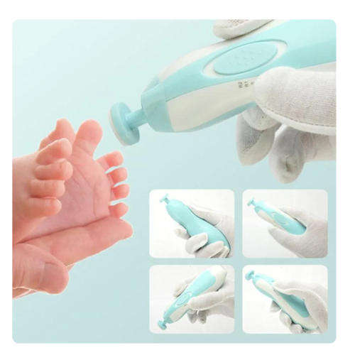 Baby Electric Nail File Safe Baby Nail Trimmer With Light