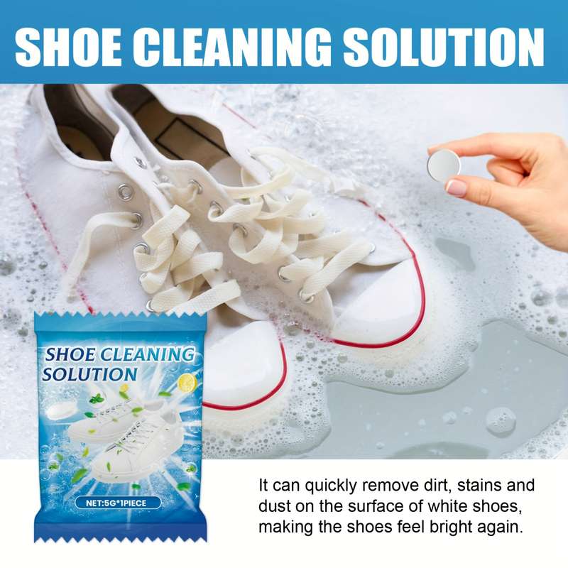 White Shoes Cleaning Tablets Portable Independent Packaging
