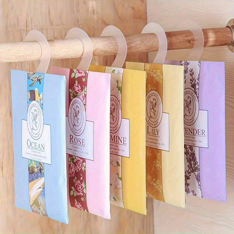 5-Pack Hanging Wardrobe Scented Sachetsa