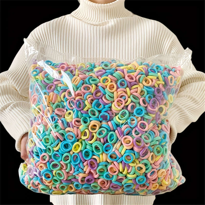 100pcs Woven Polyester Hair Bands