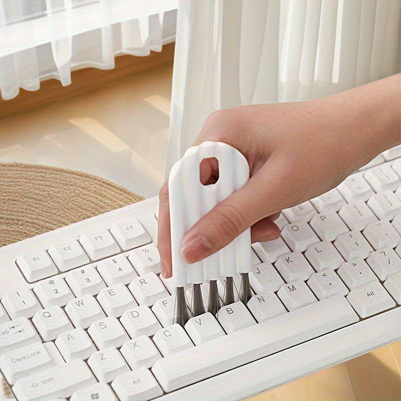 Multi-Purpose Plastic Cleaning Brush, Handheld Keyboard Duster