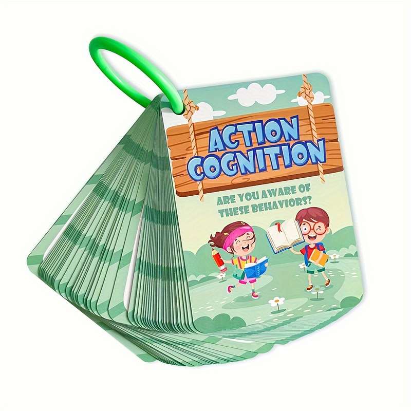 50 Cards My Daily Routine Action Verbs Flash Cards Educational Flash