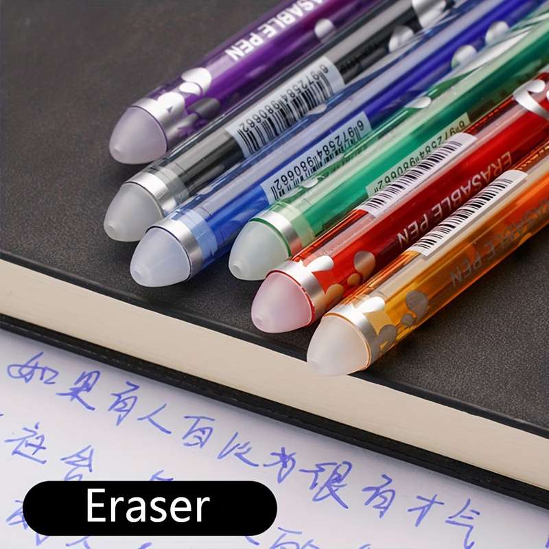 36pcs/Set 6 Colors Neutral Erasable Pen