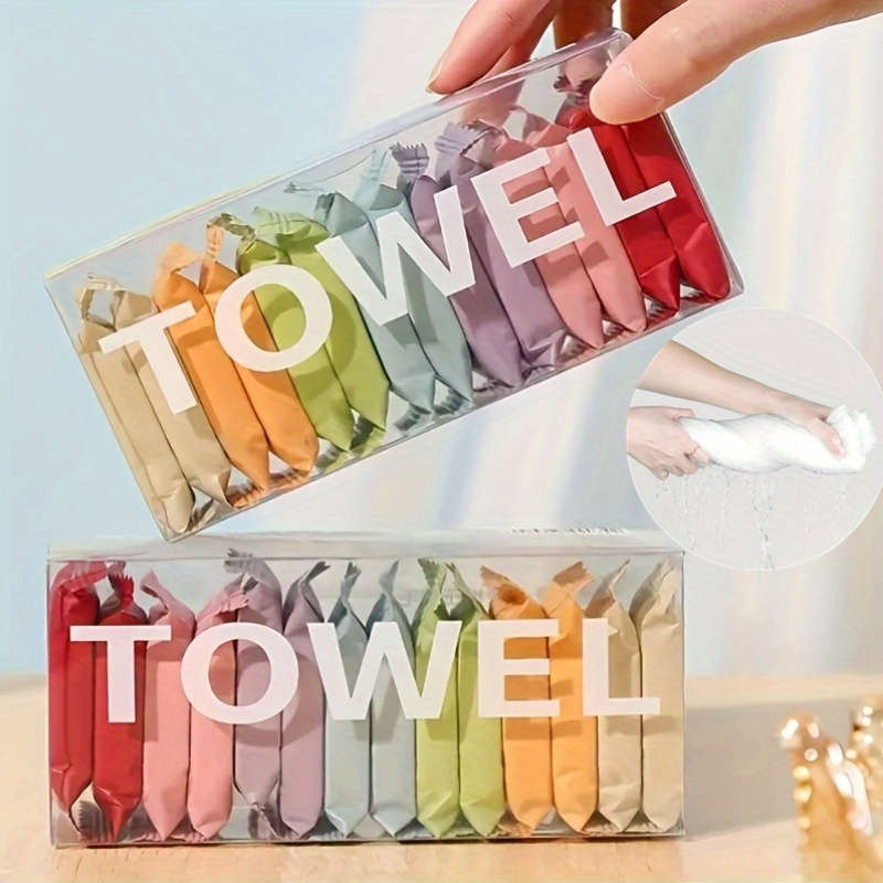 14 Pack Quick-Dry Travel Towel Set - Super Absorbent