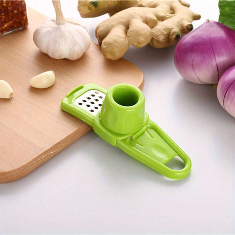 Rose Red Ergonomic Garlic Press