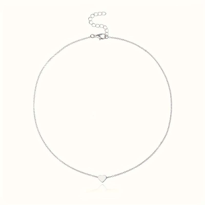 A Vintage Heart-Shaped Pendant Necklace