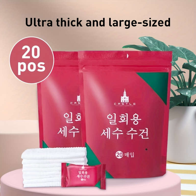 20pcs/Pack Compressed Towel