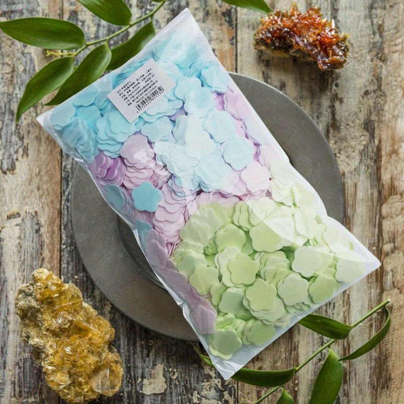1000pcs Clean Petals Perfume Disposable Hand Soap Flakes