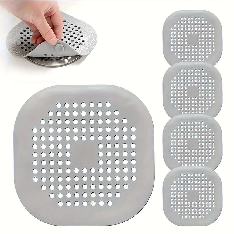 1pc Silicone Hair Catcher Drain Strainer