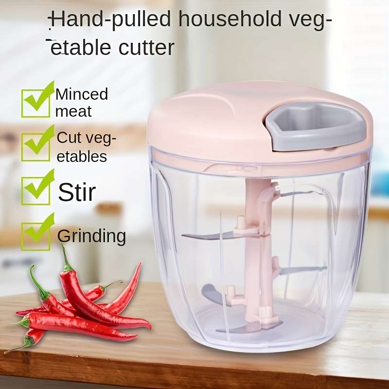 1pc Vegetable Cutter - Multifunctional Garlic Masher