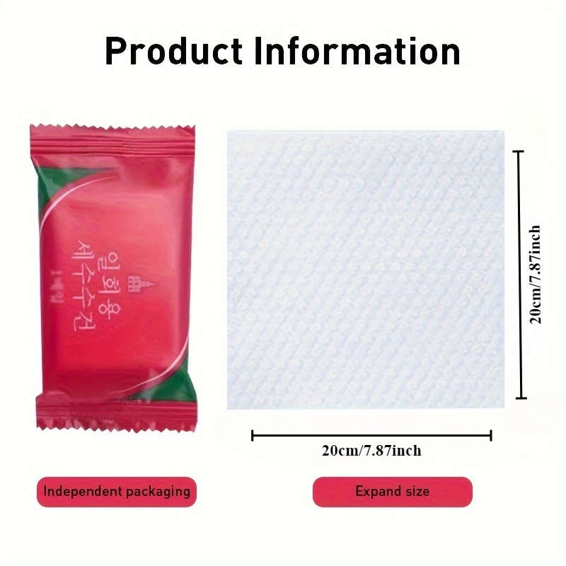 20pcs/Pack Compressed Towel