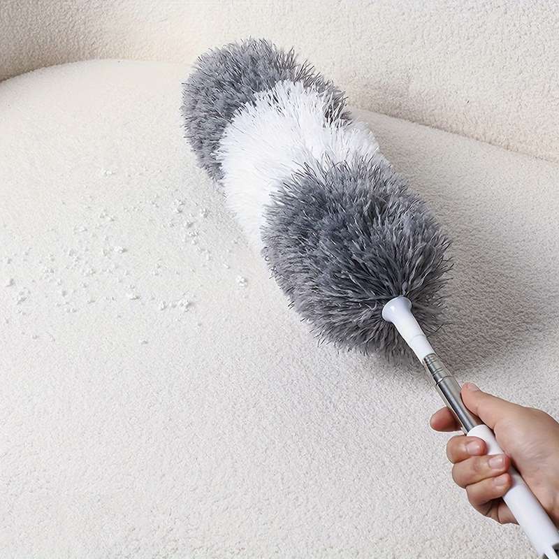 Extendable Microfiber Duster With Bendable Head