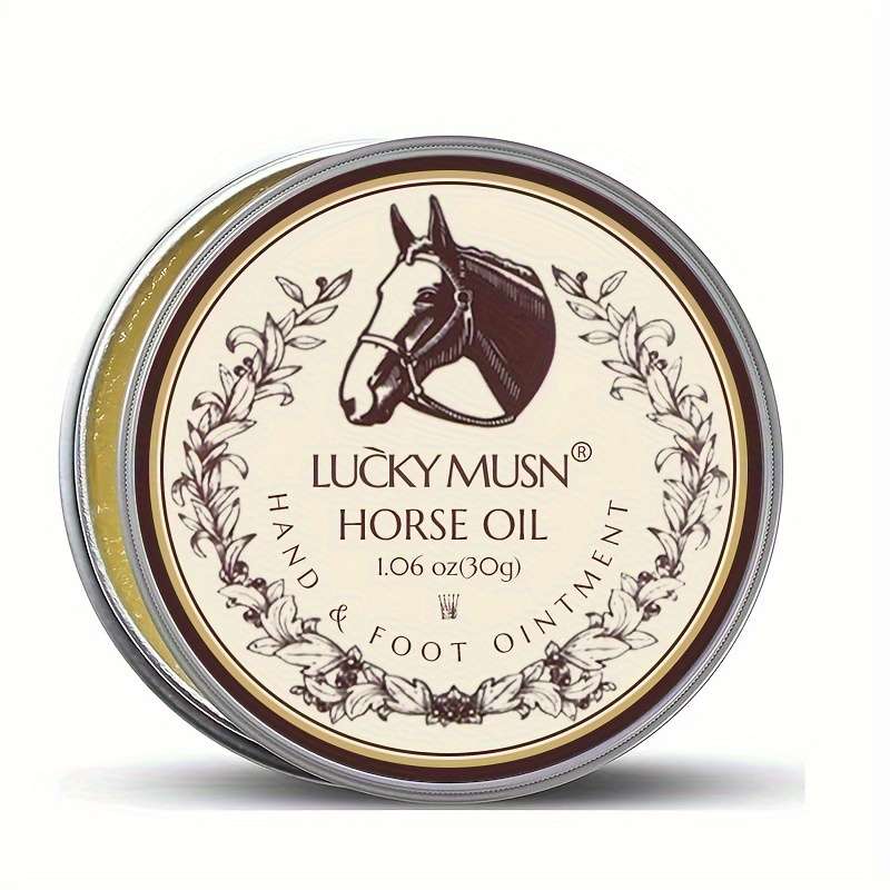 Lucky Musn Horse Oil Foot Ointment 1.06oz