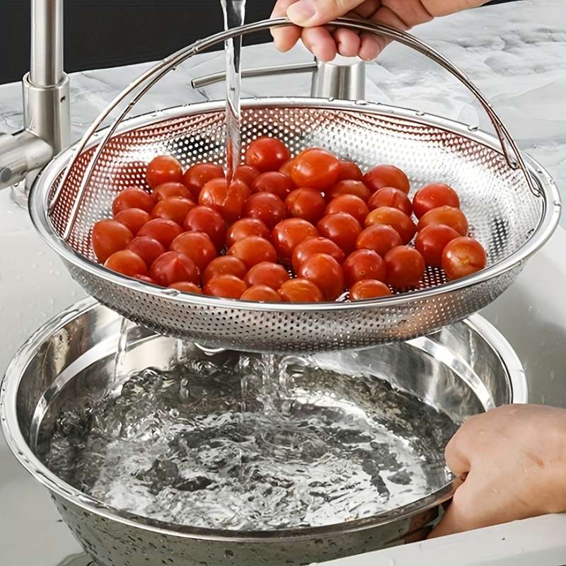 Electricity-Free Stainless Steel Kitchen Basket