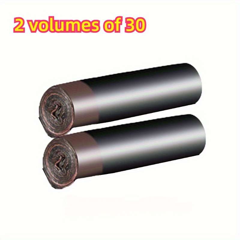 Extra Large Black Trash Bags, 2 Rolls Of 30