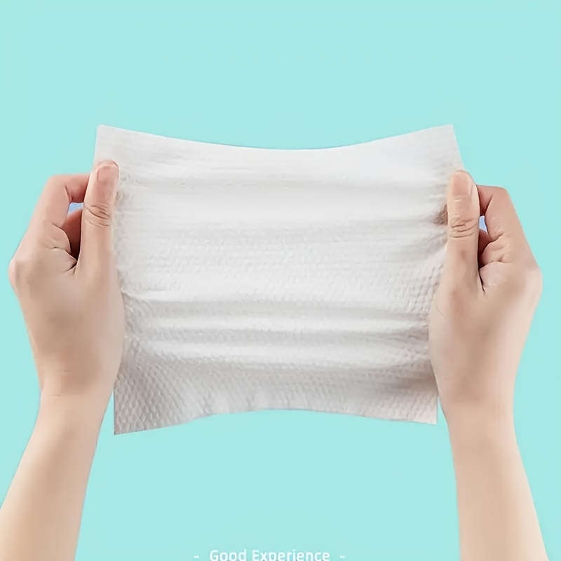 100pcs Premium Organic Disposable Face Towels