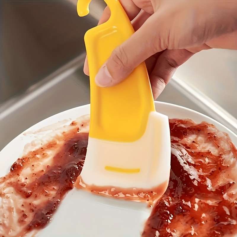 1pc Silicone Kitchen Scraper