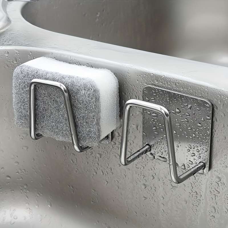 Stainless Steel Sink Organizer Rack - No-Drill