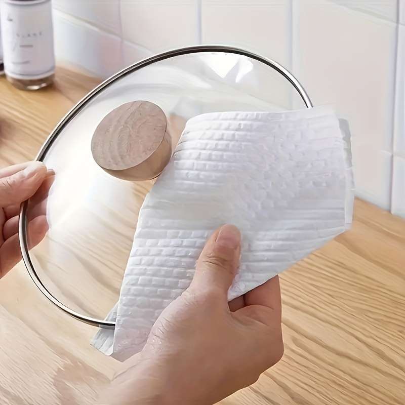 200 Sheets In a Roll Of Pure White Kitchen Paper Towels