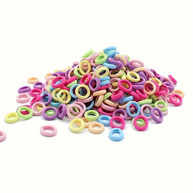 100pcs Woven Polyester Hair Bands