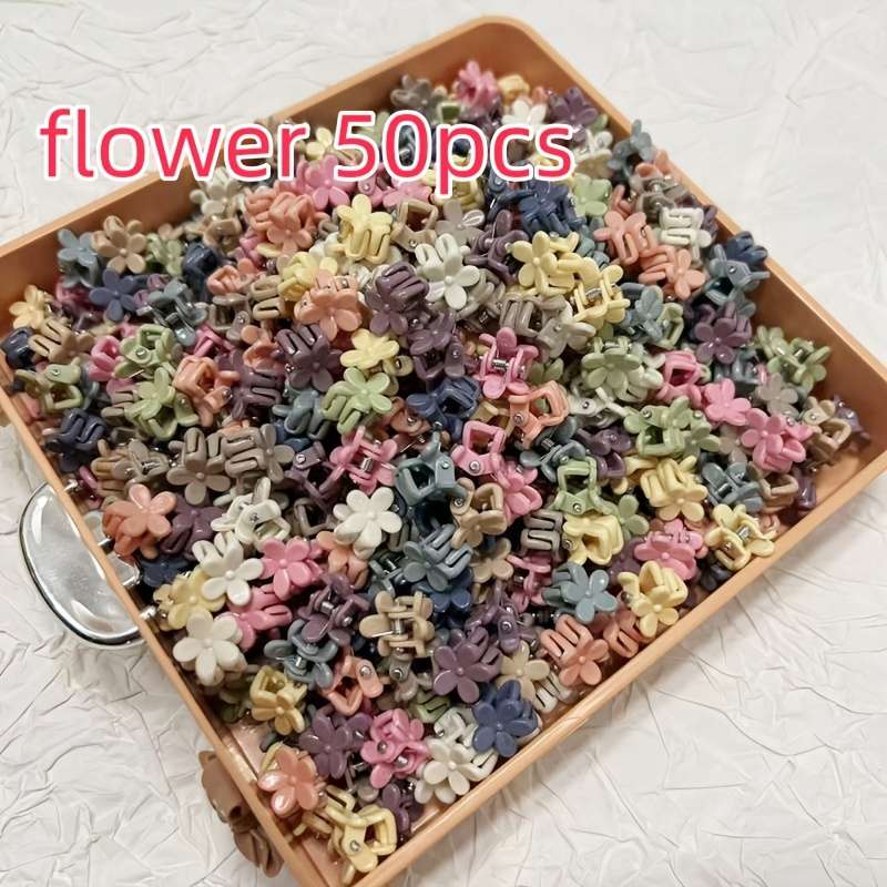 50pcs Mini Hair Claw Set
