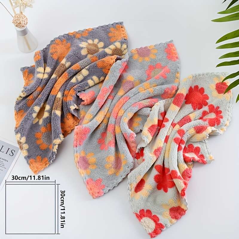 Bohemian Floral Towel Set Of 6