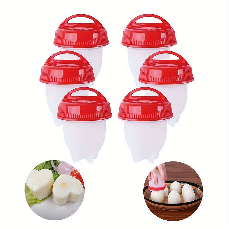 2-Pack Egg Poachers Multi-Ply Non-Stick Silicone Egg Cookers