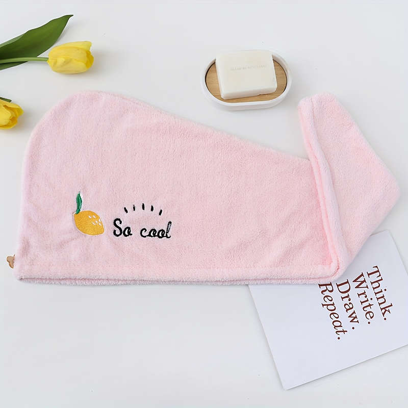 Ultra-Soft Microfiber Hair Towel Wrap - Quick Dry, Super Absorbent