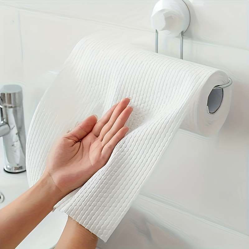 200 Sheets In a Roll Of Pure White Kitchen Paper Towels