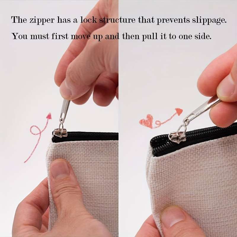 Inspirational Canvas Toiletry Bag For Women,