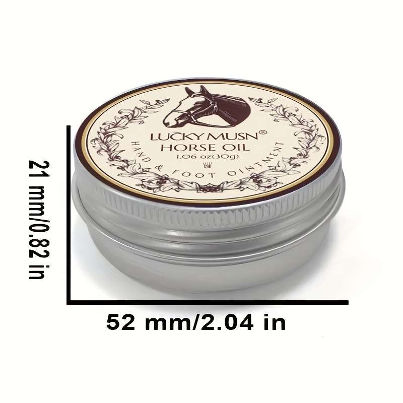 Lucky Musn Horse Oil Foot Ointment 1.06oz