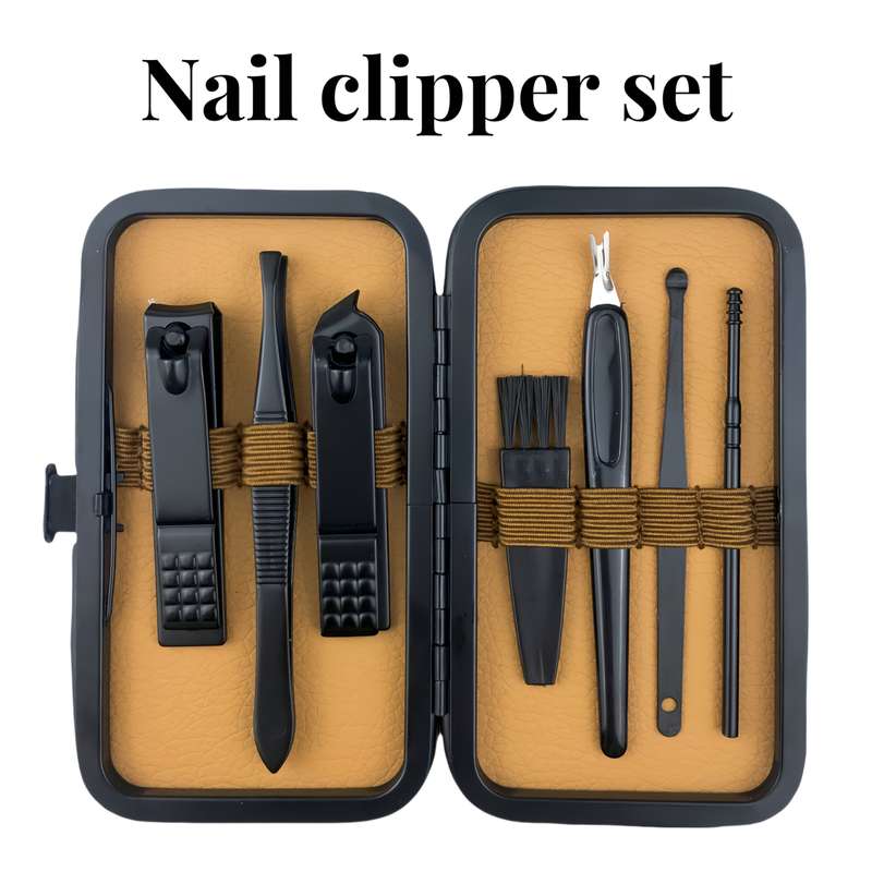 Modern Manicure Care Kit - Stainless Steel Nail Clippers