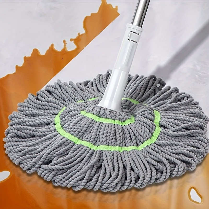 Hands-Free Self-Wringing String Mop For Easy Cleaning