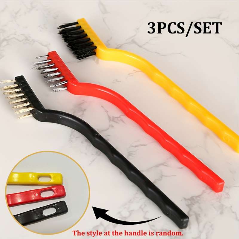 3pcs Multi-Surface Cleaning Brush Set