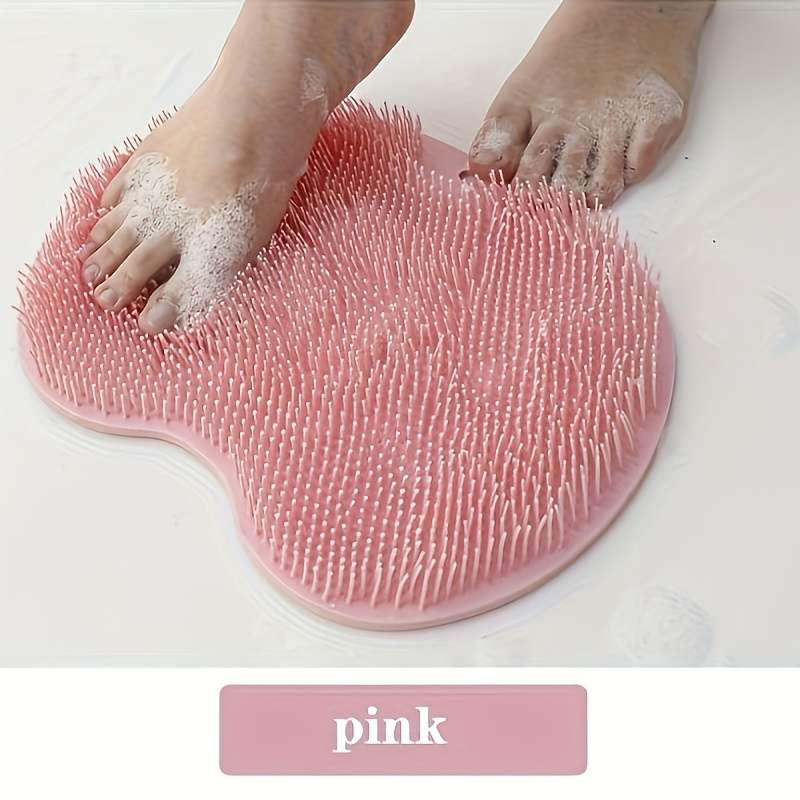 Lazy Spa Bath Brush With Deep Back & Foot Massage - Non-Slip