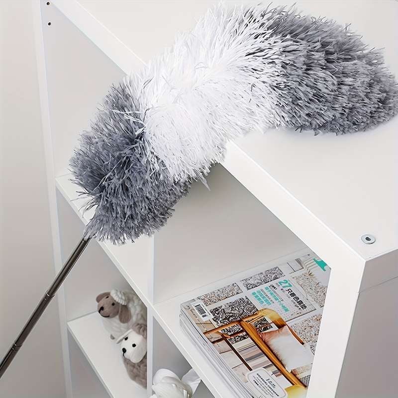 Extendable Microfiber Duster With Bendable Head